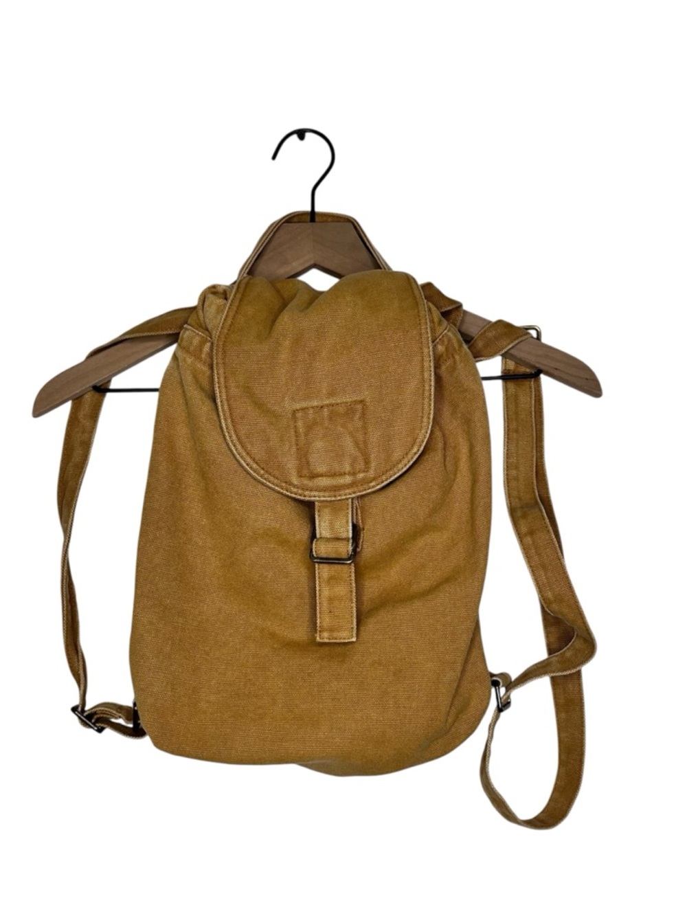 BAGGU Canvas Backpack Tan